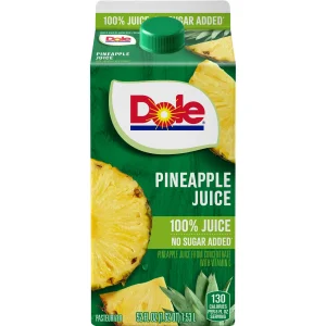 Dole 100% Chilled Pineapple Juice, 52 Oz